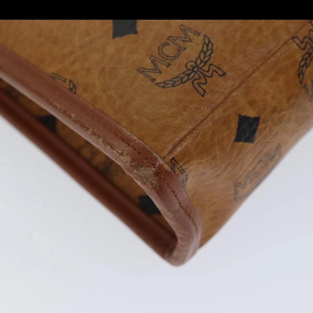 MCM Brown Leather Men's Bag - Picture 7 of 10